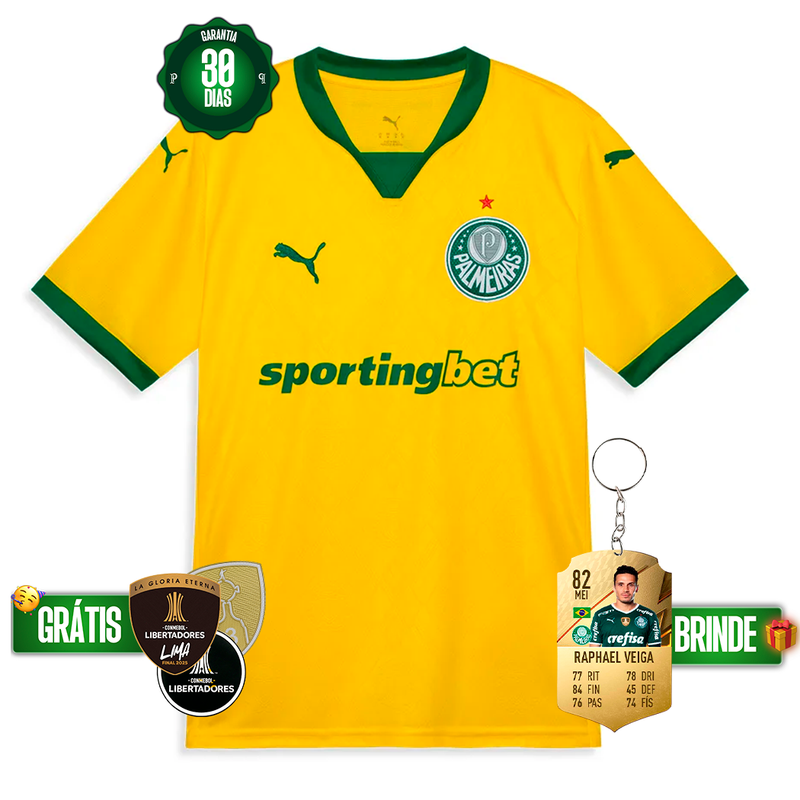 Camisa Palmeiras III 2025/26 +5 PRESENTES HOJE! 🎁