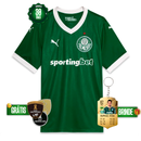 Camisa Palmeiras Home 2025/26 +5 PRESENTES HOJE! 🎁