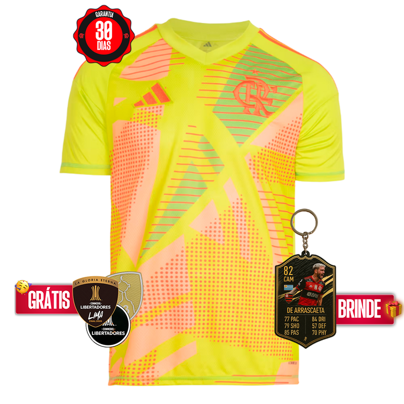Camisa I Goleiro Flamengo 2025/26