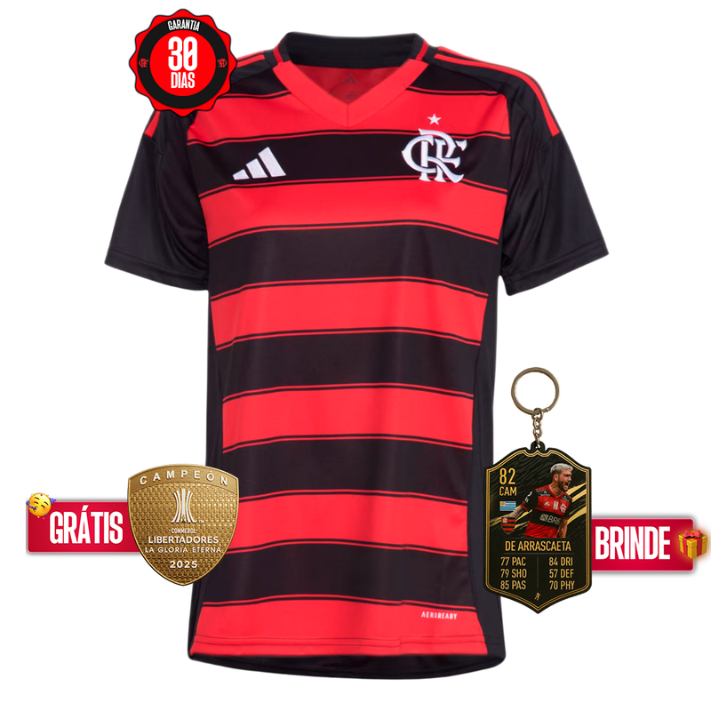 Camisa Feminina l CR Flamengo 2025/26