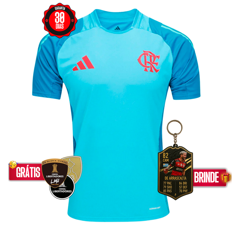 Camisa Flamengo 25/26 - Treino Adidas