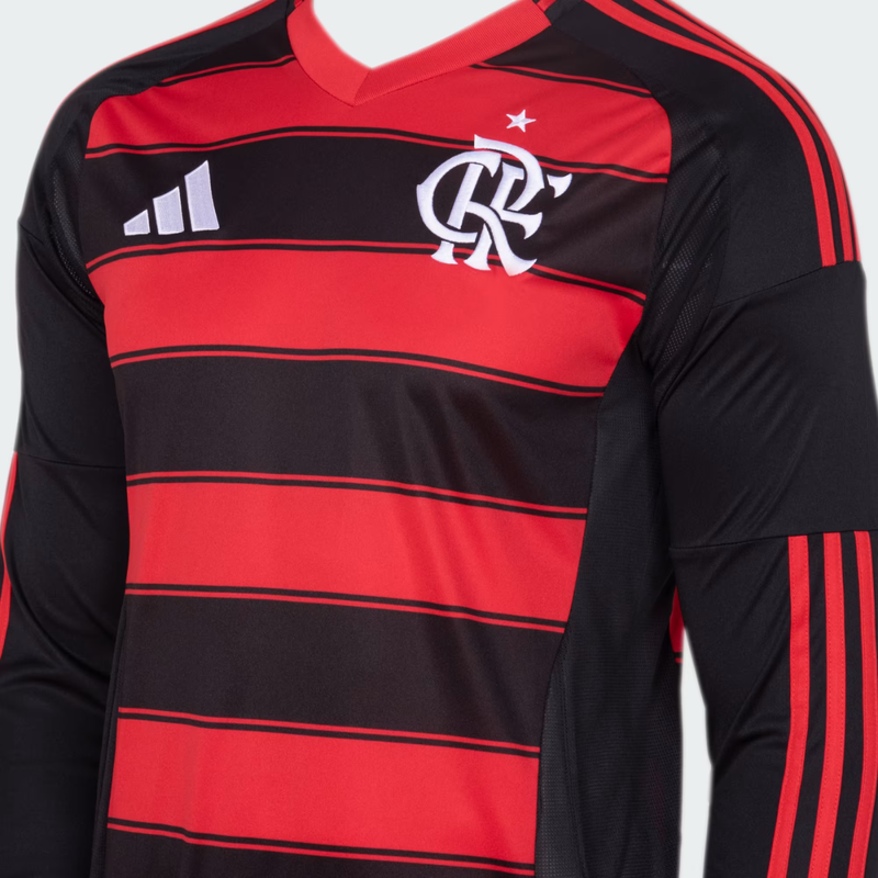 Camisa I Flamengo Manga Longa 2025/26