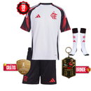 Conjunto Infantil Flamengo ll 2025/26 +5 PRESENTES HOJE! 🎁